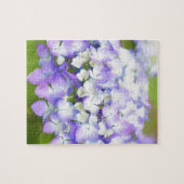 Purple hydrangea | greeting | mothersday | puzzle (Horizontal)