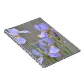 Purple Iris Flowers (my photography) Notizblock (Rechte Seite)