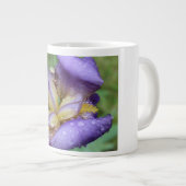 Purple Iris (Iris Germanica) Jumbo-Tasse (Vorderseite Rechts)