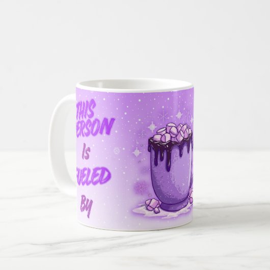 purple kaffeetasse (Vorderseite Links)