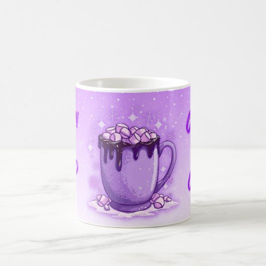 purple kaffeetasse (Mittel)