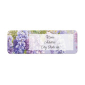 Purple Lavendel Aquarellblume (Vorne)