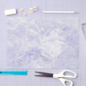 Purple Lavender Paint Brush Strokes Pattern Seidenpapier (Handwerk)