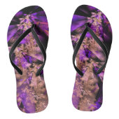Purple leaves badesandalen (Fußbett)