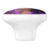 Purple leaves keramikknauf (Seitenansicht)