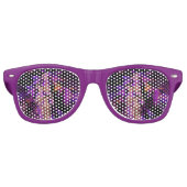 Purple leaves partybrille (Vorderseite)