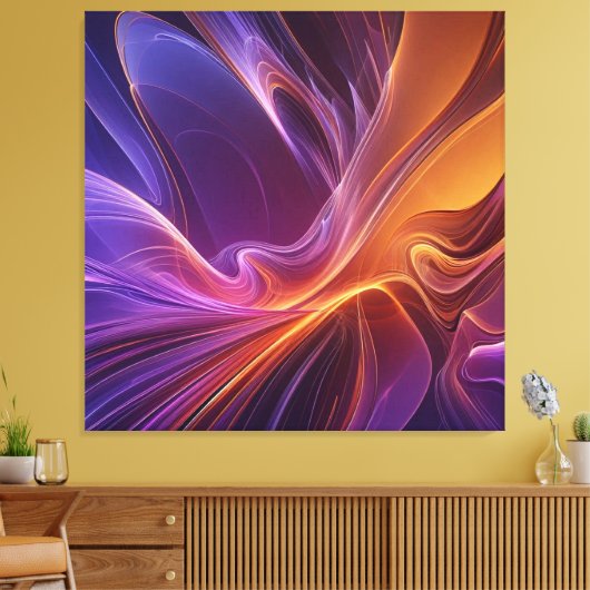 Purple Leinwanddruck (Insitu (Wohnzimmer))