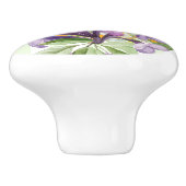 Purple Lilac  Keramikknauf (Seitenansicht)