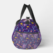 Purple Lilacs Duffle Bag (Rechts)