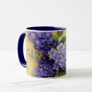 purple lillac  tasse