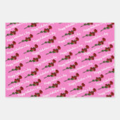 Purple lover geschenkpapier set (Vorderseite)