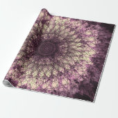 Purple Mandala Geschenkpapier (Ungerollt)