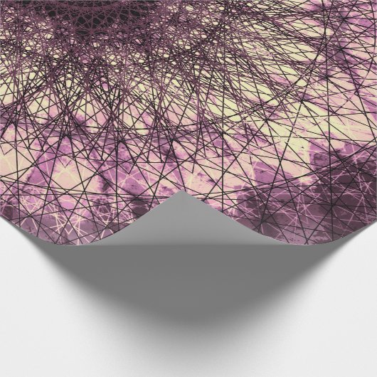 Purple Mandala Geschenkpapier (Ecke)