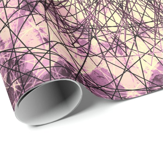 Purple Mandala Geschenkpapier (Rolleneckpunkt)