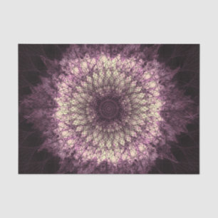 Purple Mandala Seidenpapier