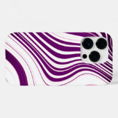 Purple Marble Pattern Case-Mate iPhone Hülle (Rückseite (Horizontal))