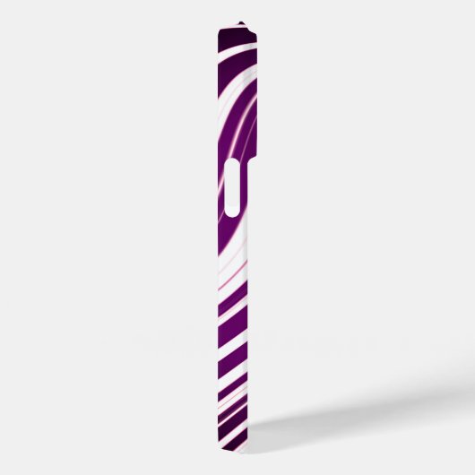 Purple Marble Pattern Case-Mate iPhone Hülle (Rückseite / Rechts)