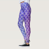 Purple mermaid glow leggings (Links)