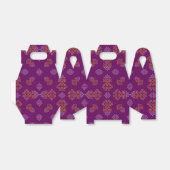 Purple Minimal Tamil Kolam Pongal Design Geschenkschachtel (Ungefaltet)
