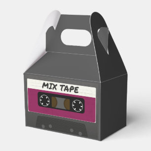 Purple Mix-Tape - Retro-Geschenk im Stil der 80er Geschenkschachtel