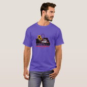 Purple MOKAN Badlanders Mens Tri-Blend Shirt (Vorne ganz)