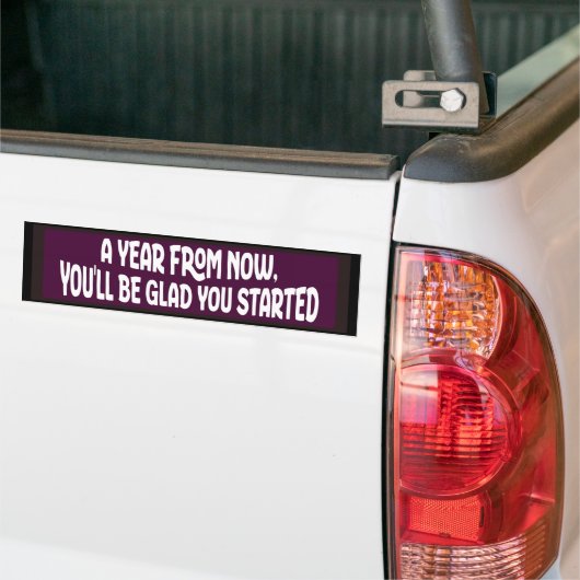 Purple Motivational Random Acts of Kindness Autoaufkleber (Auf Lkw)