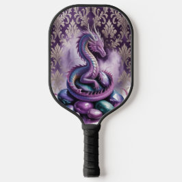 Purple Mystic Dragon Gothic Pickleball Schläger