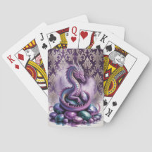 Purple Mystic Dragon Gothic