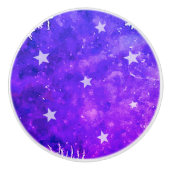Purple Night Ceramic Pull Keramikknauf (Vorderseite)