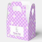 Purple One Silly Goose - Girl First Birthday Geschenkschachtel (Geöffnet)