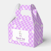 Purple One Silly Goose - Girl First Birthday Geschenkschachtel (Vorderseite)