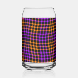 Purple Orange Plaid Checker Seamless Pattern Dosenglas
