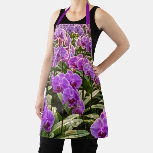 Purple Orchids Apron Schürze (InSitu)