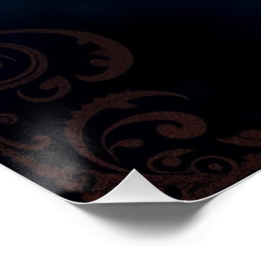 purple orchids poster (Ecke)