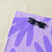 PURPLE PALMS Beach Towel Strandtuch (Beispiel)