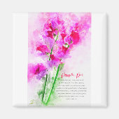 Purple Pea Magnet (Vorne)