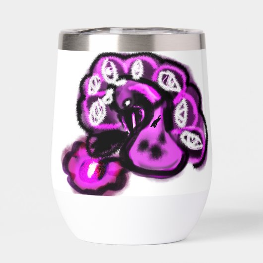 Purple peacock (Rückseite)