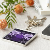 Purple Pegasus Reflections Key Chain Schlüsselanhänger (Seite)