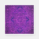 Purple Persian carpet  look - Tabris Serviette (Vorderseite)