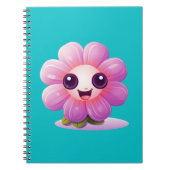 Purple Petal Power  Notizblock (Vorderseite)