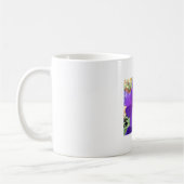 Purple Petunia Coffee Mug Kaffeetasse (Links)