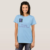 purple_pin, FibromyalgiaThe unsichtbare Krankheit T-Shirt (Vorne ganz)