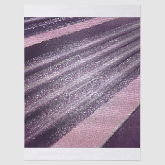 Purple pink abstract stripes with elegant sparkle seidenpapier (Vorderseite)