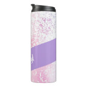Purple, pink and white schatten glitter thermosbecher (Nach rechts gedreht)