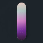 Purple Pink Blue Blurry Gradient Skateboard<br><div class="desc">Abstract purple pink blue blurred graphic design with gradient blur effect. Abstract illustration with gradient blur design</div>