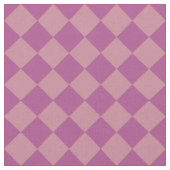 Purple Pink Checker Diamond Pattern Stoff (Nahaufnahme)