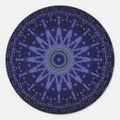 Purple Points Design Stickers (Vorderseite)