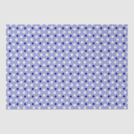 Purple polka dots seidenpapier (Vorderseite)