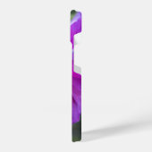 Purple poppy phone cover iPhone hülle (Linke Seite)