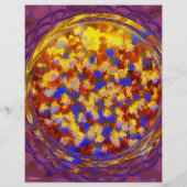 Purple Potpourri Bulk Scrapbook Paper Pages Flyer (Hinten)